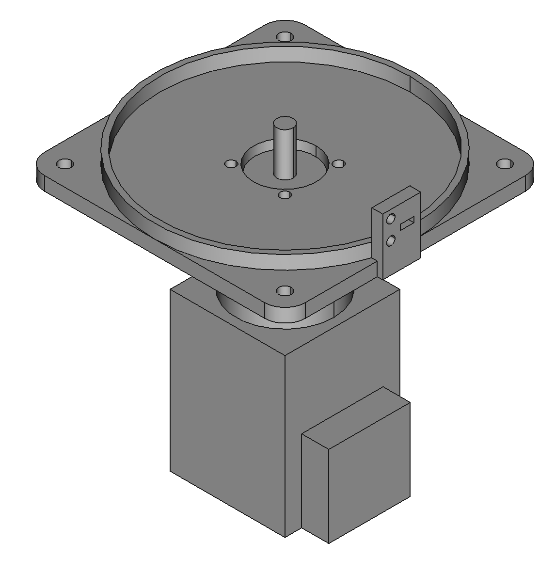 base j0 and motor j0 CAD