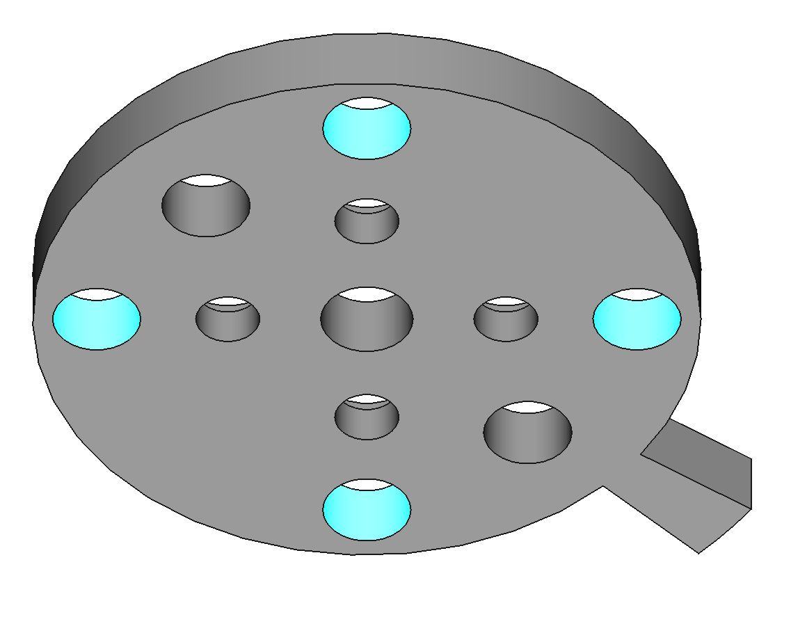 holes for stabilization set screws